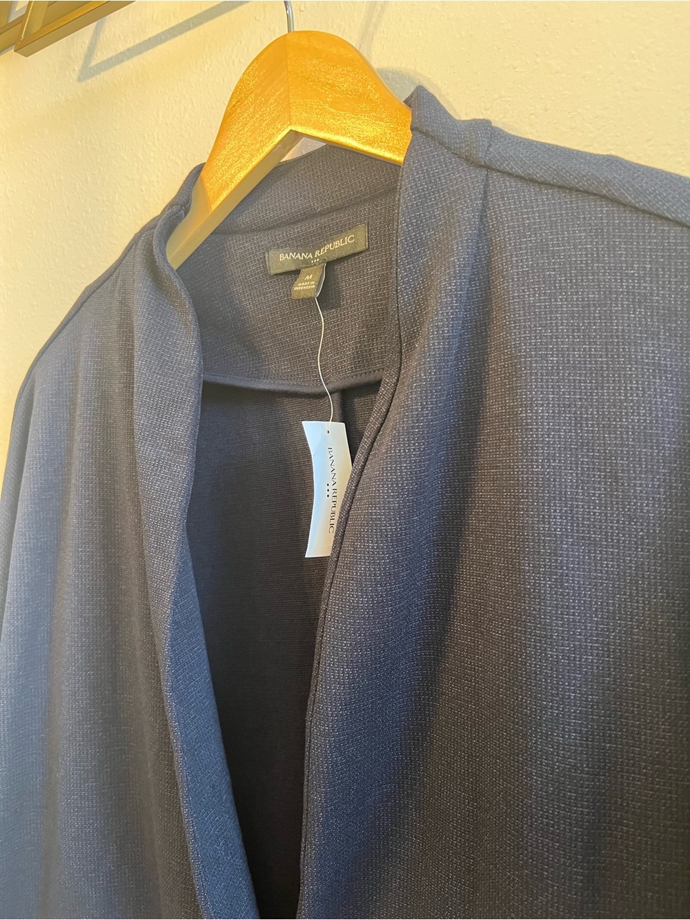 NWT Banana Republic Navy Single-Button Blazer - Picture 2 of 5